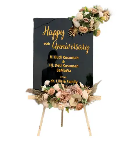 Papan Bunga Akrilik Sumberkerep